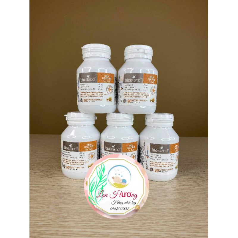 Combo 1 Canxi milk Bio island
