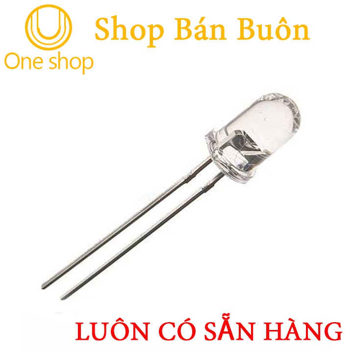 Bộ 20 Led Phát Hồng Ngoại Ø5mm 940nm ( Trắng )