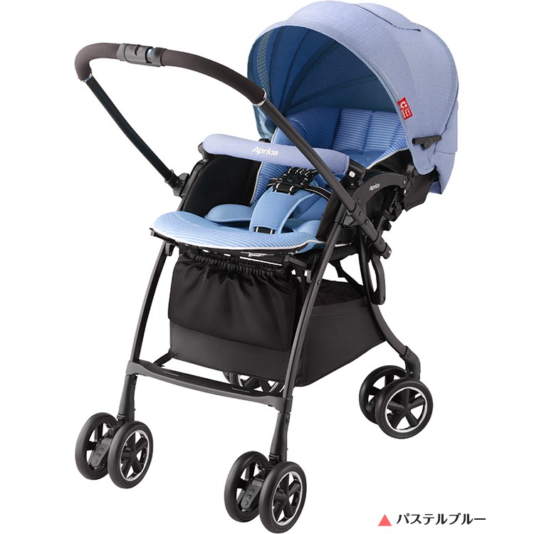 [CHÍNH HÃNG+LIMITED SALES] Xe đẩy em bé cao cấp 2 chiều Nhật APRICA LUXUNA CTS COMFORT 4 BÁNH XOAY