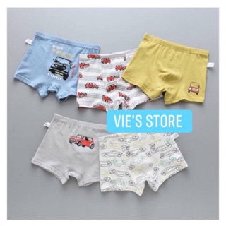 Set 5 quần lót bé trai 10-50kg