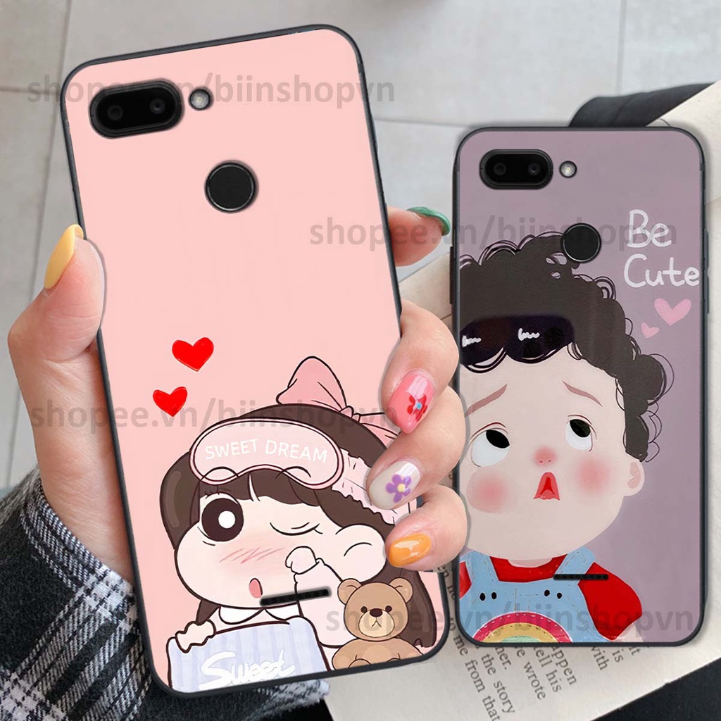 Ốp Xiaomi Redmi 6 in hình baby siêu dễ thương, ngộ nghĩnh đáng yêu