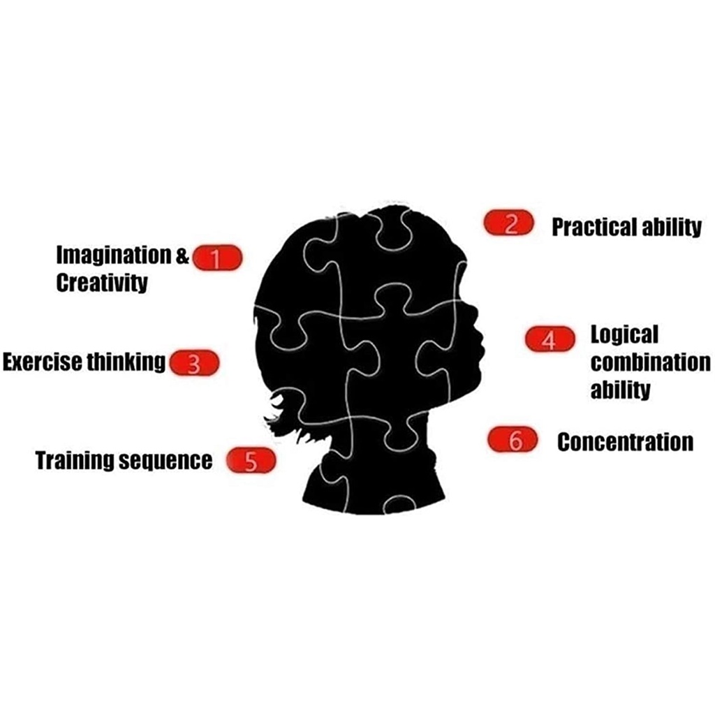 Bộ Xếp Hình 500 Mảnh Gỗ Nhiều Màu Sắc 150pc / 1000 Miếng Ghép Hình Thám Tử Conan Diy