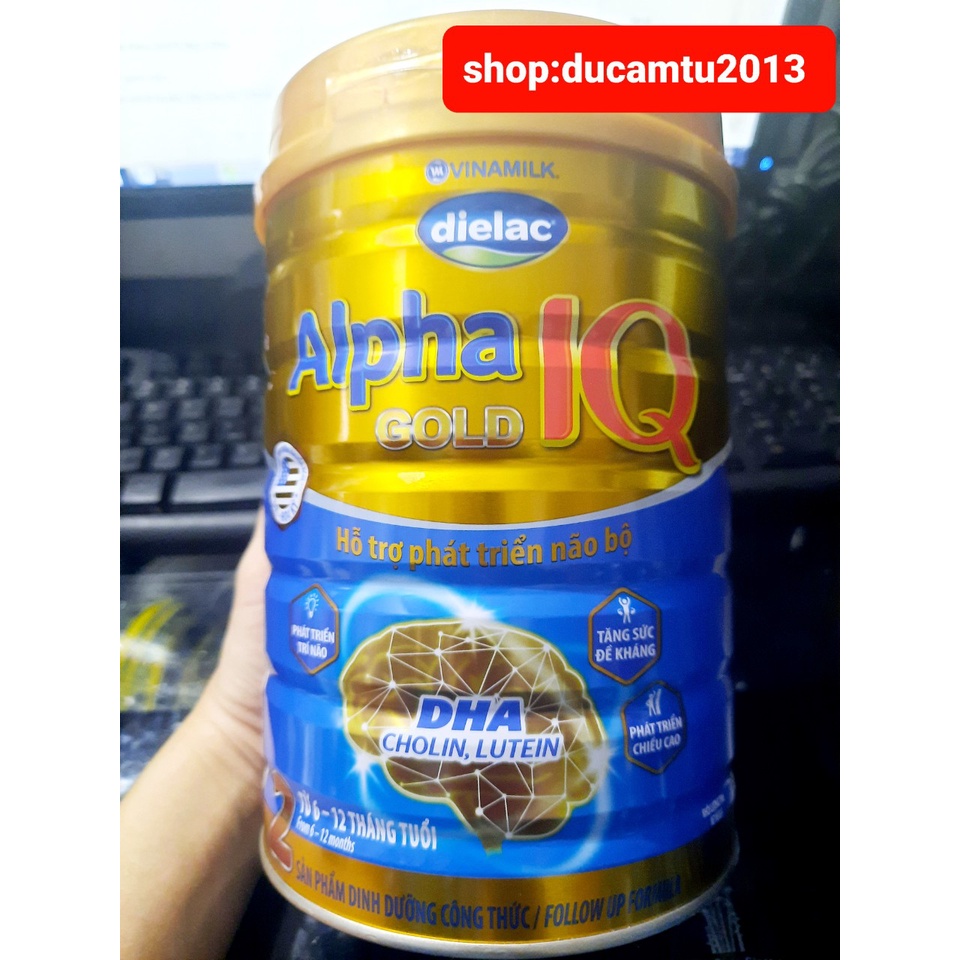 Sữa bột Dielac Alpha Gold IQ Step 2 - 800g
