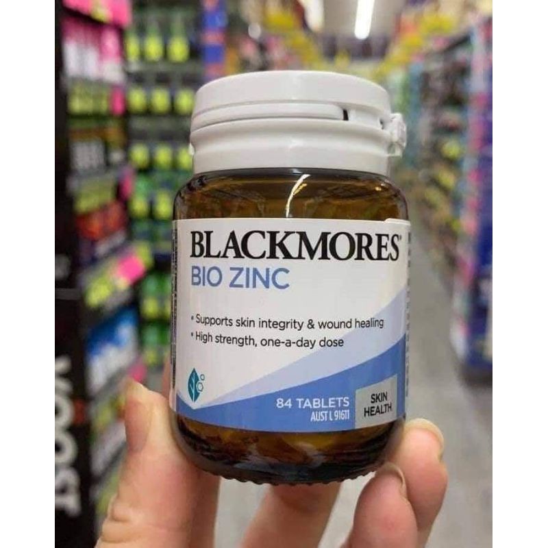 Viên Uống Bổ Sung Kẽm Tự Nhiên Blackmores Bio Zinc - 84 viên | Thế Giới Skin Care