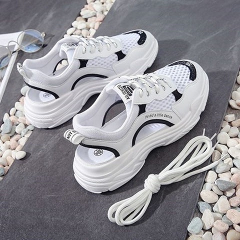 Giày Sandal Thể Thao Thời Trang Mùa Hè Hàn Quốc 2022 Cho Nữ