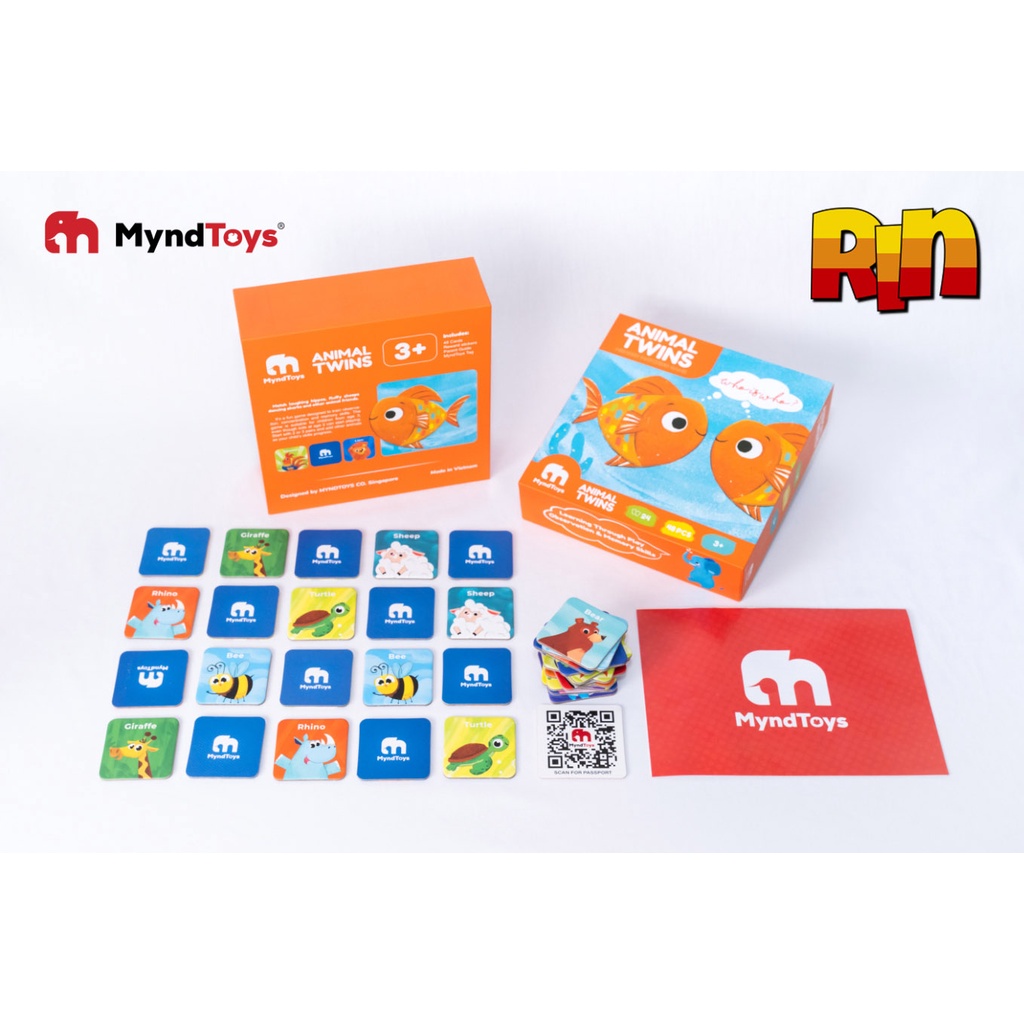 Đồ chơi xếp hình Myndtoy theo hình tròn cho bé từ 3 tuổi - Link n Learn – Wonderful Planet - RinStore