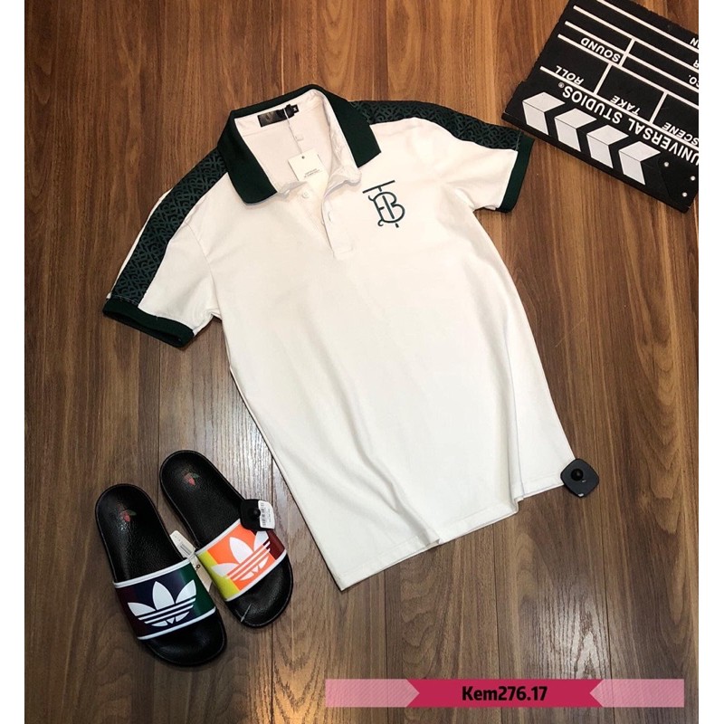 Áo phông có cổ nam hè logo BT cổ xanh, hàng có bigsize | BigBuy360 - bigbuy360.vn