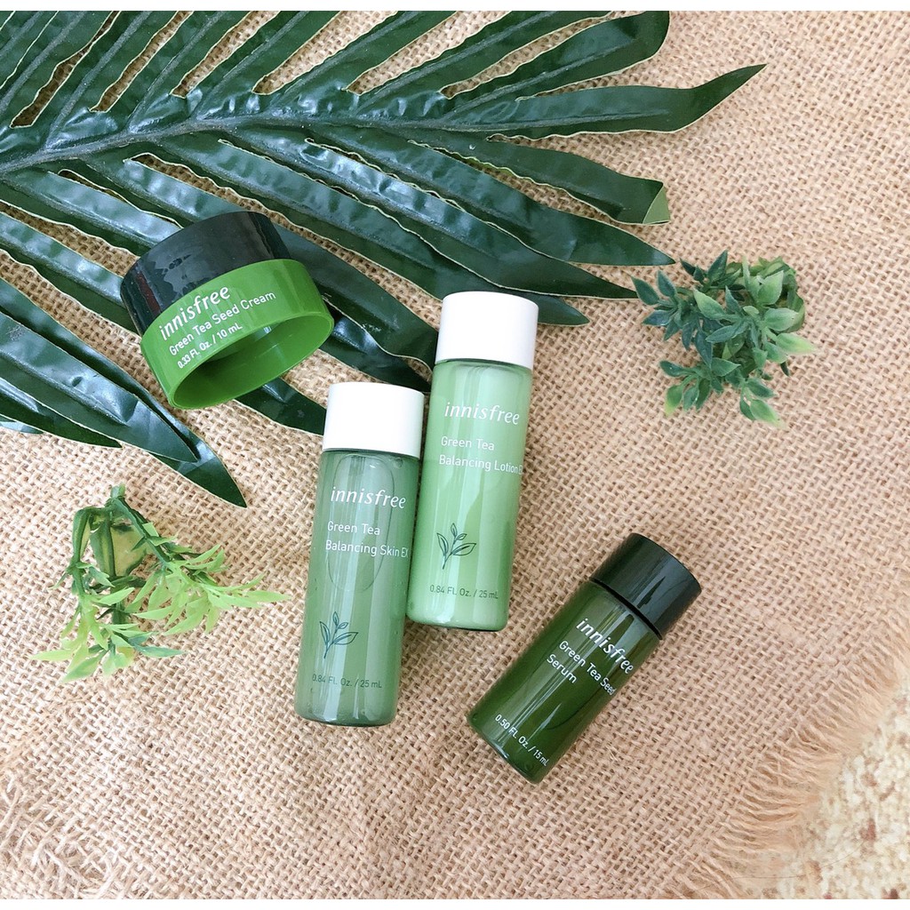 Bộ dưỡng da Innisfree Green Tea special kix Ex , bộ dưỡng giúp da sáng mịn khỏe mạnh | BigBuy360 - bigbuy360.vn