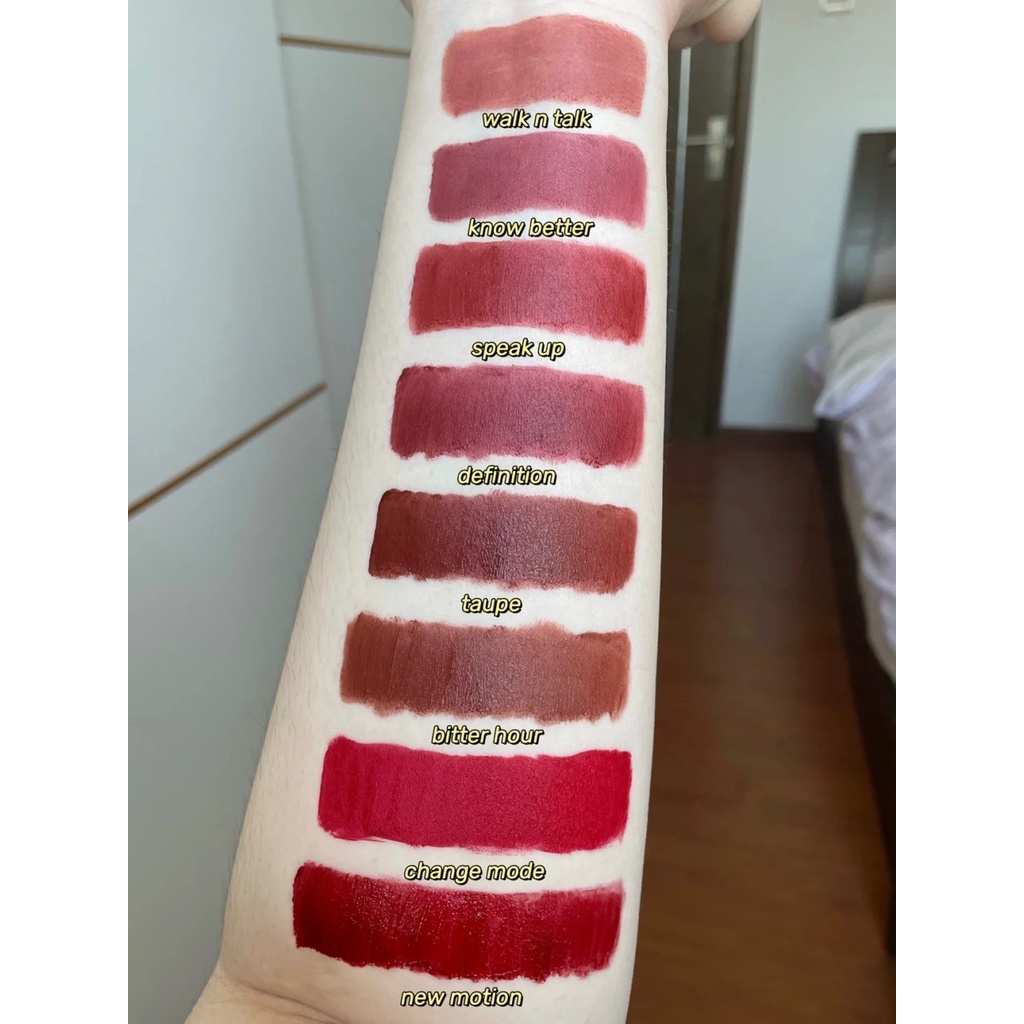 Son kem lì 3CE mềm môi tôn da Velvet Lip Tint mịn môi lâu trôi BITTER HOUR 3CE006