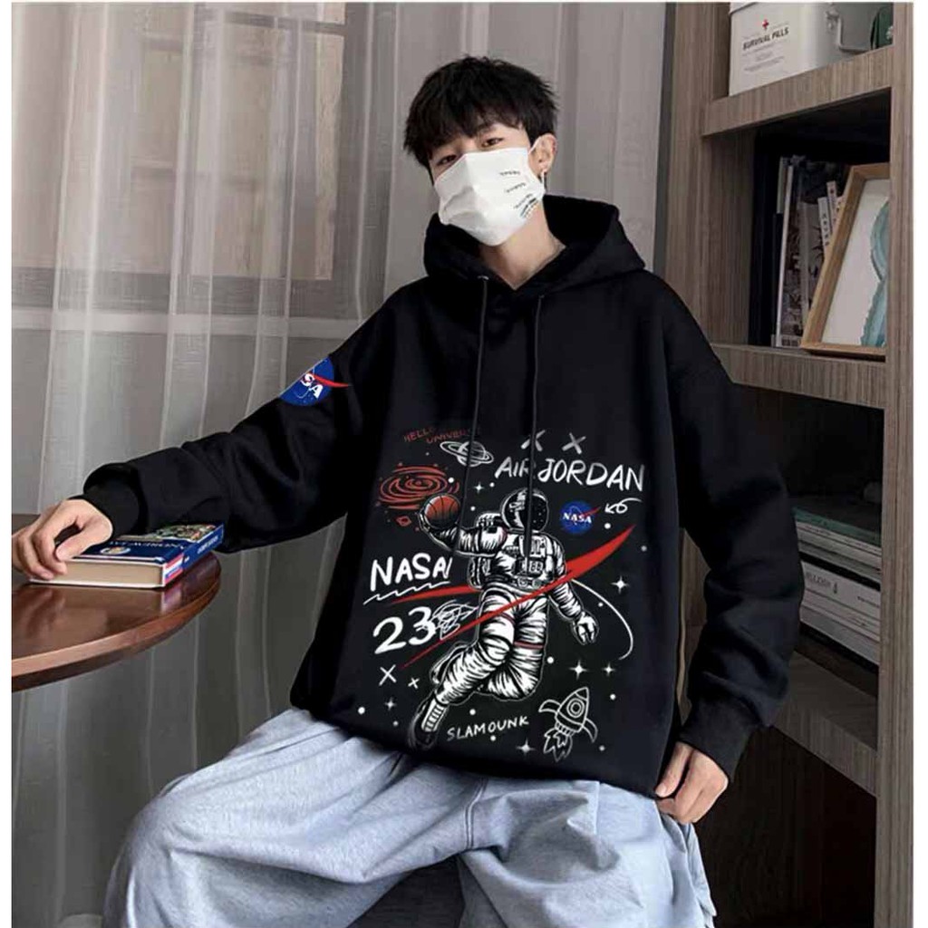 ❤️ HOT❤️Áo Hoodie Nam Nữ In hình chất Nỉ trần bông ấm dày dặn phong cách cá tính, Áo khoác nỉ chui đầu nón 2 lớp dày dặn