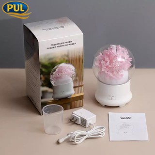 Máy Khuếch Tán Tinh Dầu Cẩm Tú Cầu 250ML,Máy Xông Tinh Dầu Cao Cấp Phấn Phối Chính Hãng Bởi PULSTORE