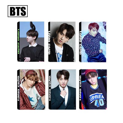 (7 mẫu) Lomo card Jungkook BTS