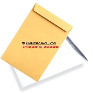Bao thư A4,A5 - trắng/vàng (bao thư đẹp)