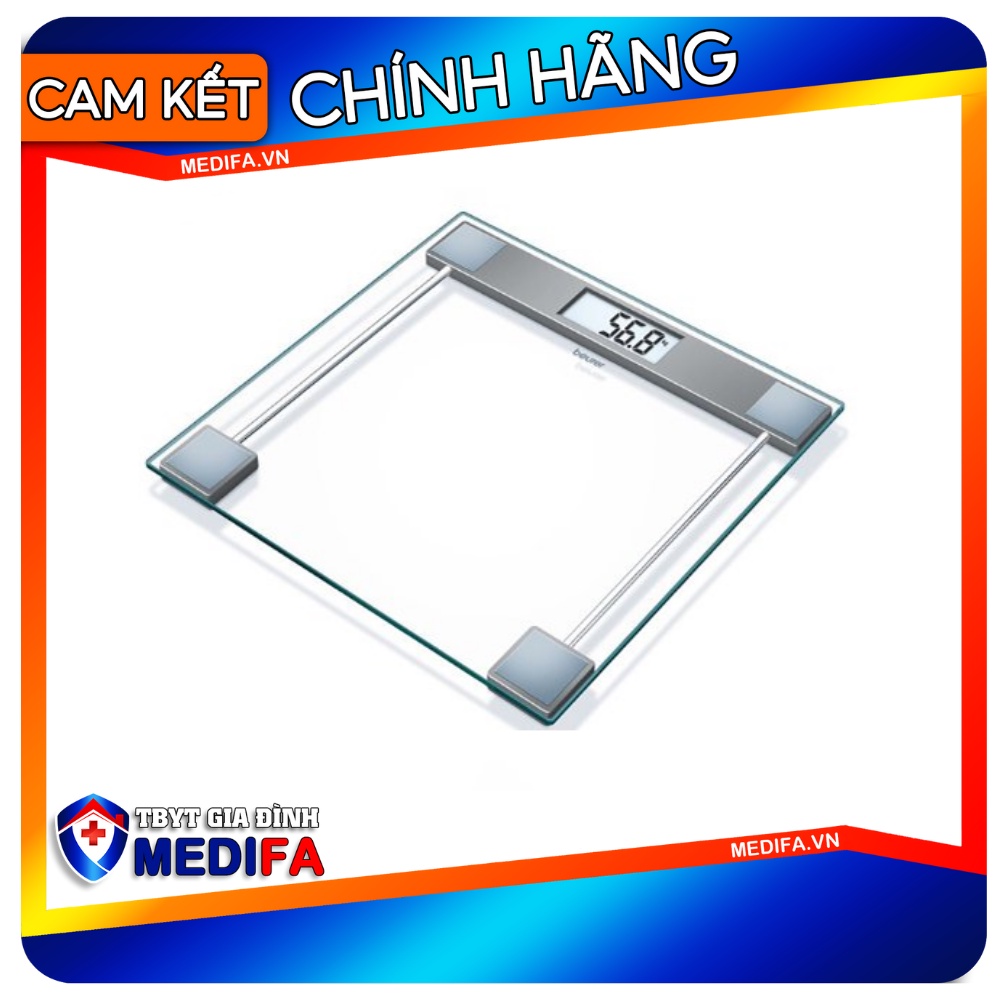 Cân điện tử mặt kính trong (Beurer/Đức), GS 14