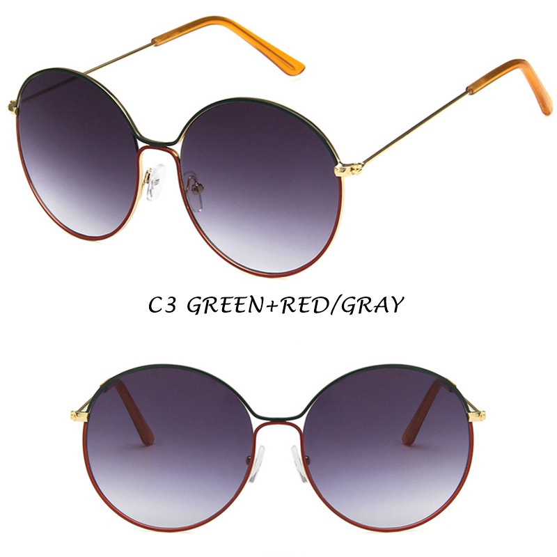 Kính mát gọng kim loại thời trang cho nữ