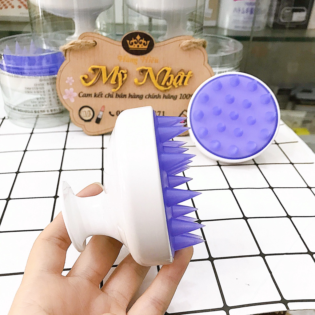 Lược gội đầu massage L Hidden Brush  Aheads Hàn Quốc