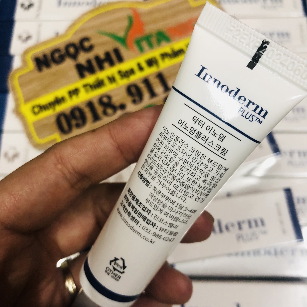 Kem Tái Tạo - Phục Hồi Da Sau Laser Dr Innoderm Plus