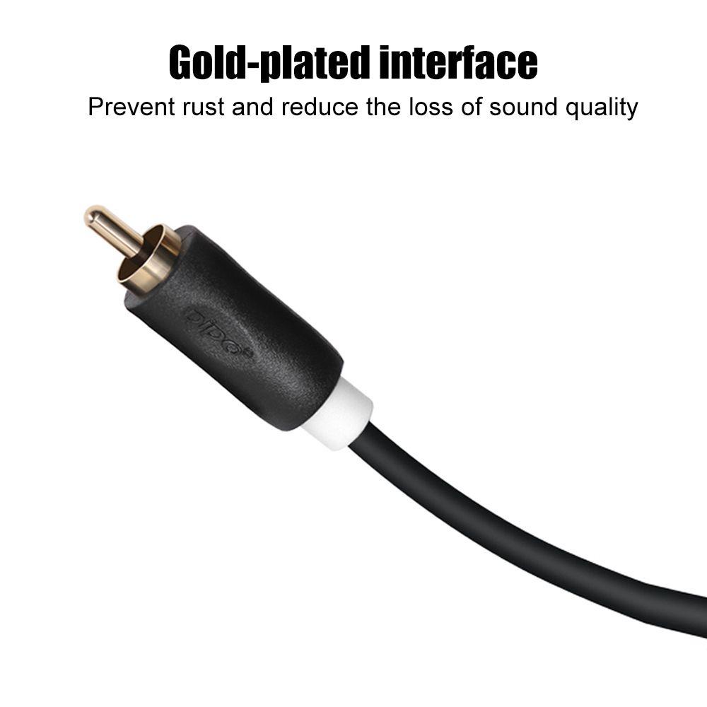 Cáp Âm Thanh Vỏ Nhựa PVC Thân Thiện Với Môi Trường|2rca Đến 2RCA