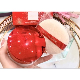 Set Phấn Phủ Bột Laura Mercier Translucent Loose Setting Powder + mút phấn [Nika Cosmetics]