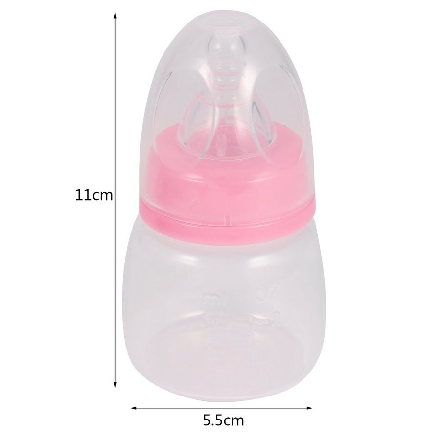 Bình sữa mini dễ thương 60ml cho bé từ 0 - 18 tháng tuổi