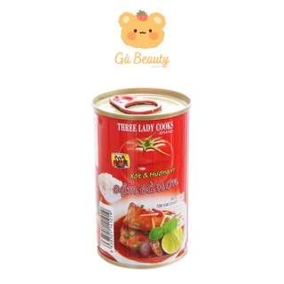 Cá Hộp Sốt Cà Hiệu 3 Cô Gái Nắp Bật 155G