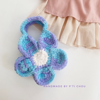 Túi len cho bé đan móc handmade bởi P'ti chou
