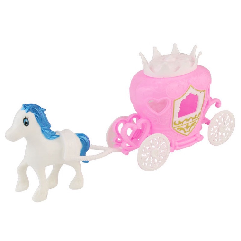 dụng cụ làm bánh trang trí bánh sinh nhật [FREESHIP❤️] xe ngựa dễ thương