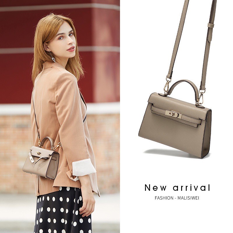 Túi xách Nữ đeo chéo cao cấp HM size size 25,20 da cao cấp tag bạc giá rẻ thích hợp dân văn phòng công sở