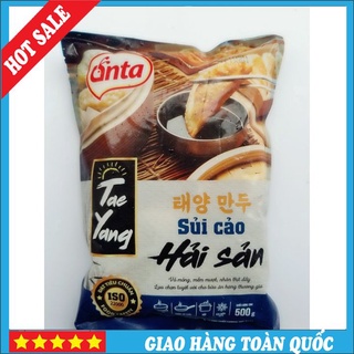 Sủi Cảo Hải Sản Anta 500G 🍀🍀 Thơm Ngon🍀🍀 Cam Kết Chất Lượng 🍁CHỈ GIAO TẠI HÀ NỘI🍁