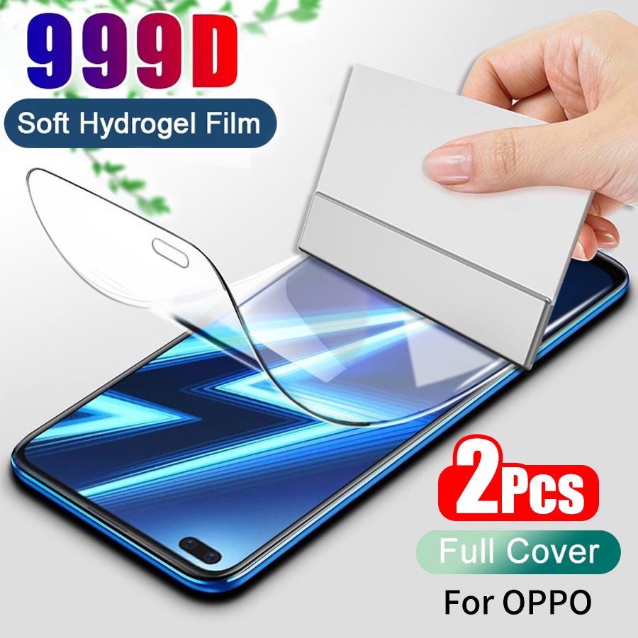 Hộp 2 miếng loại Dán Film dẻo Bảo Vệ Màn Hình Full Màn PPF cho OPPO A3s A5s F5 F7 F9 F11 Pro A15s A16 A54 A74 A93 A92 A33 A53 A5 A9 2020 A12 A1K A73 A94 Reno 5 3 4 2F