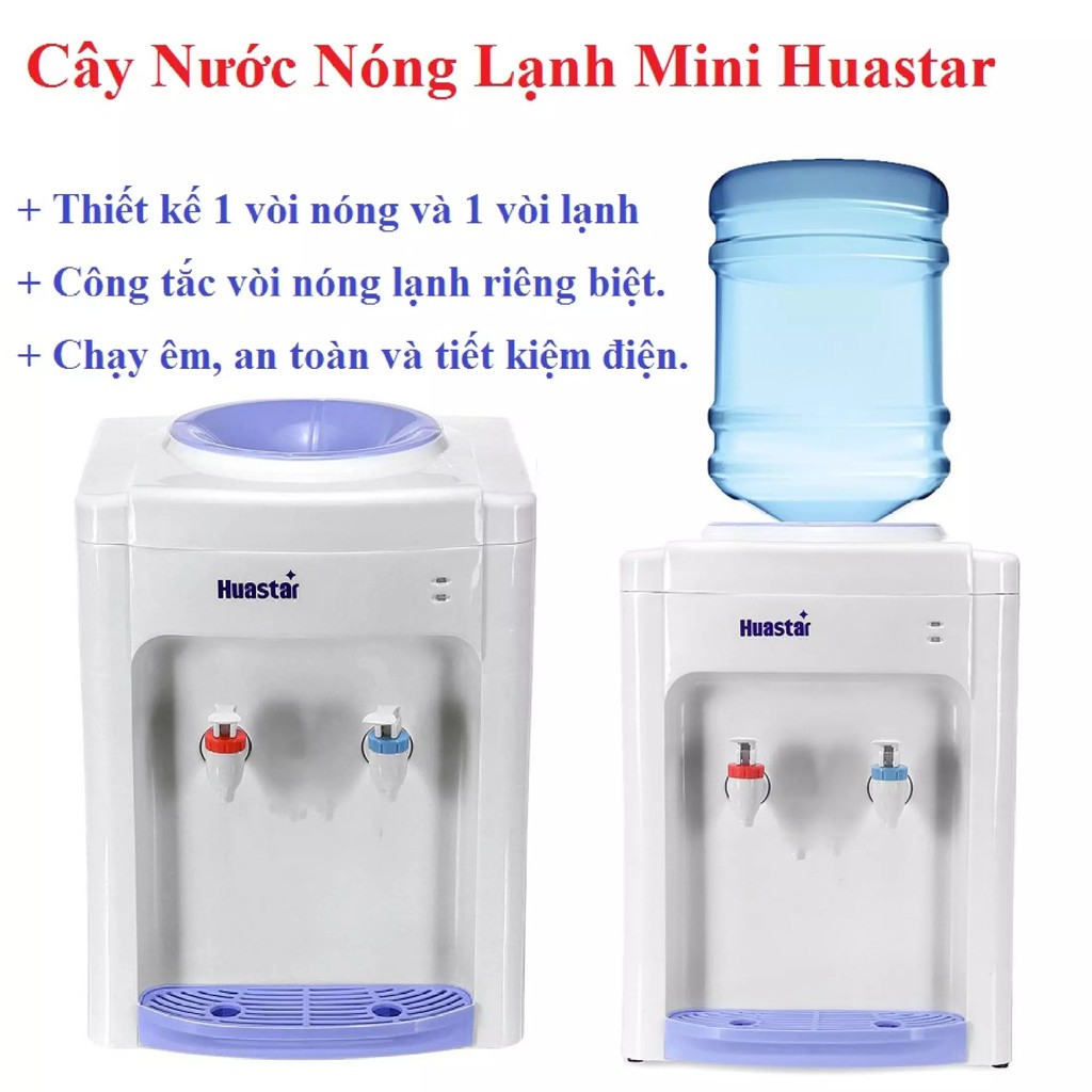 ✔️Cây nước nóng lạnh mini Huastar làm nước nóng lạnh cực nhanh - tiết kiệm điện, dễ dàng sử dụng - BẢO HÀNH UY TÍN