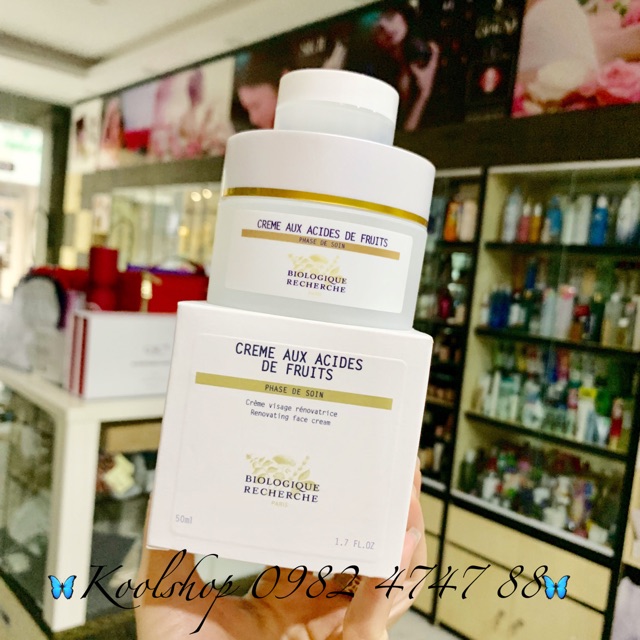 MẪU THỬ🌟Kem dưỡng sáng mịn, phục hồi da thiếu sức sống Bio.logi.que Creme aux Acides de Fruits