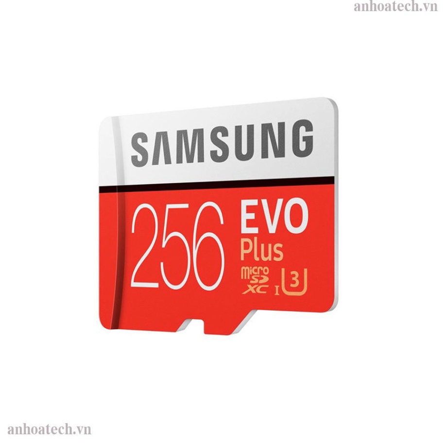 Thẻ Nhớ Samsung 512GB 256Gb Micro SD EVO PLUS Lắp Cho Điện Thoại, Máy Ảnh-Tốc Độ Cao-Bảo Hành 3 Năm 1 Đổi 1