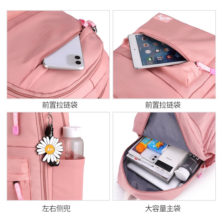 Ba Lô Đi Học Dạng Kéo 6 Tờ 17 Inches Cho Bé