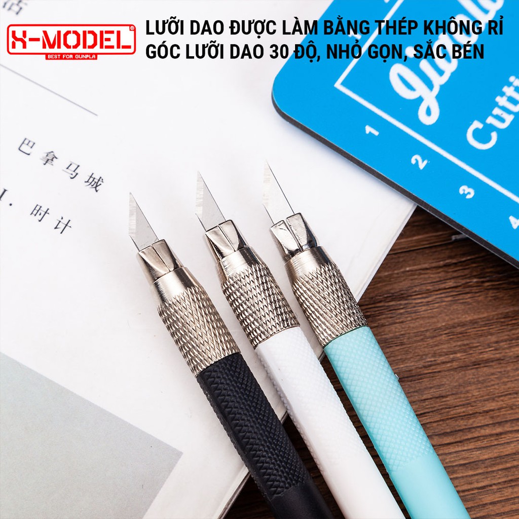 Dụng cụ Gundam dao cắt Laiwang XMODEL, phụ kiện lắp ráp mô hình Gundam Bandai, sử dụng cho đồ chơi lắp ráp Gunpla, Anime