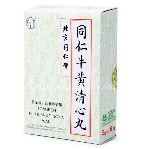An Cung Ngưu Hoàng Thanh Tâm Hộp 6 Viên