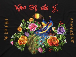 tranh công vạn sự thêu