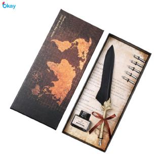 Bút lông vũ viết thư pháp sáng tạo