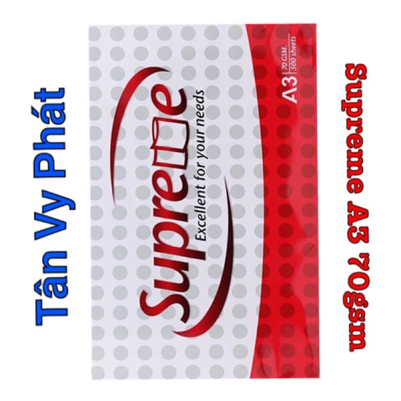 Giấy in văn phòng A3 70gsm