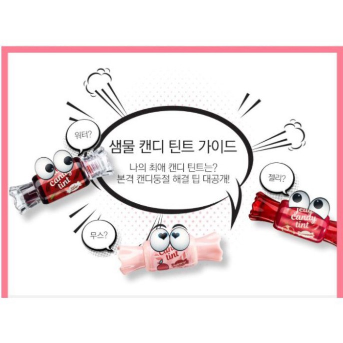 Son Mousse Hình Viên Kẹo Cực "cute" The Saem Saemmul Mousse Candy Tint C584