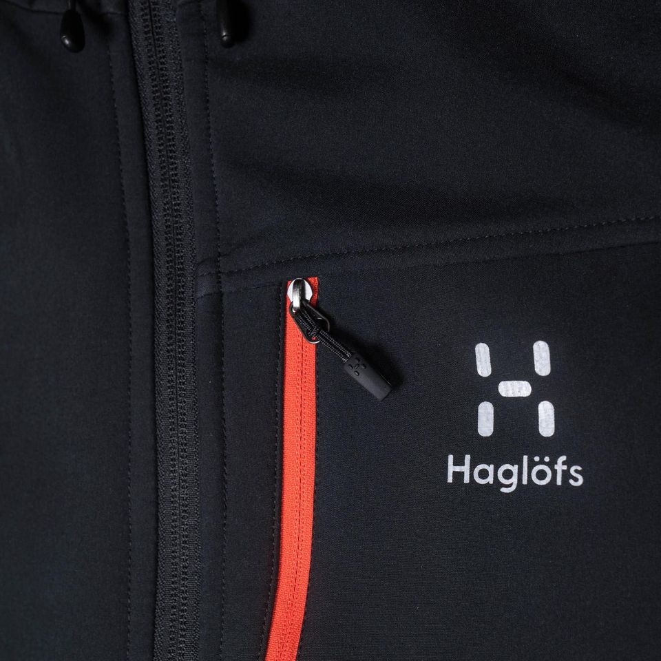 Aó nỉ Haglofs Nam -Softshell Adder Jacket bản xuất CHÂU ÂU