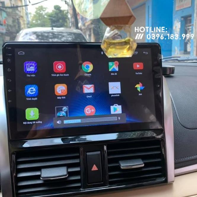 [Giảm giá]  MÀN HÌNH ANDROID 10.2 INCH CẮM SIM 4G TOYOTA VIOS 2014-2018 mới 2020