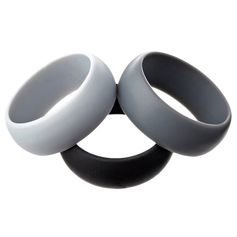 Set 3 Nhẫn Silicone Unisex