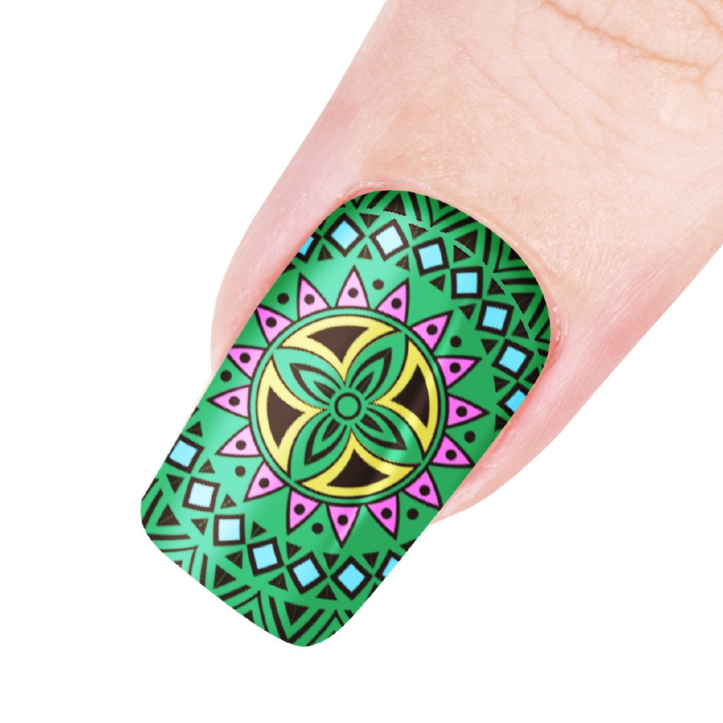 [Hàng mới về] Khuôn dập họa tiết hỗ trợ trang trí móng nghệ thuật tiện dụng chất lượng cao