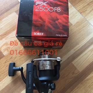 Máy câu cá Soref fx 2500 hàng malaysia