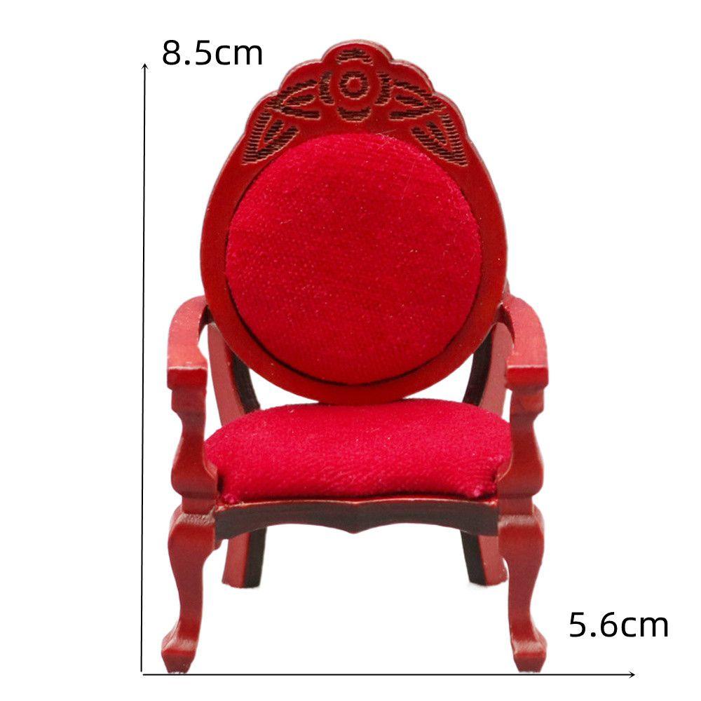 Mô Hình Ghế Gỗ Mini Phong Cách Vintage Độc Đáo Trang Trí Nhà Cửa