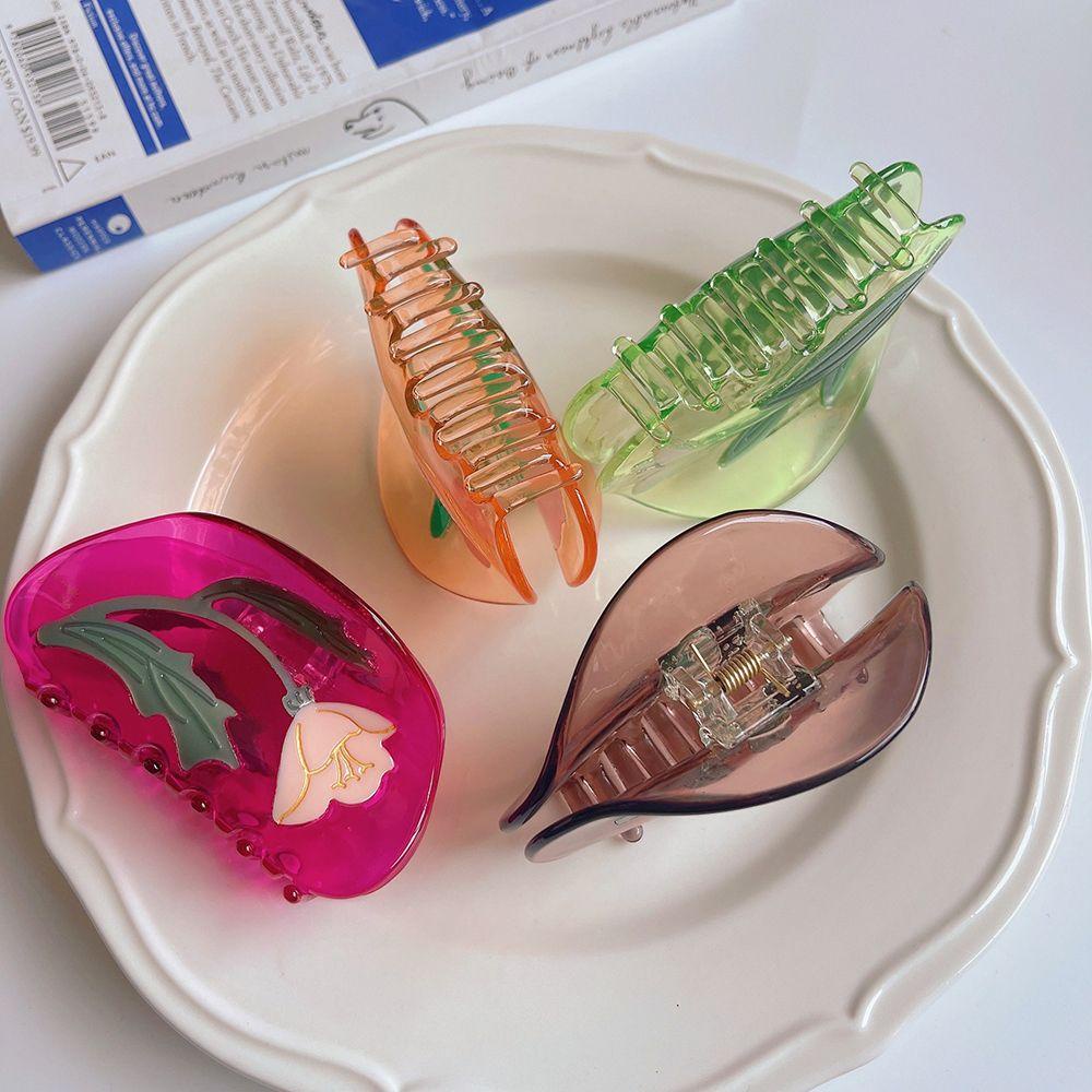 Kẹp Tóc Hoa Tulip Thời Trang Hàn Quốc Cho Nữ