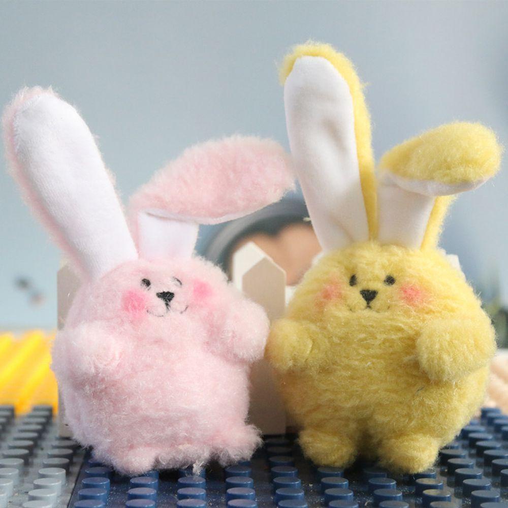 Móc Khóa Hình Thỏ Nhồi Bông Đáng Yêu