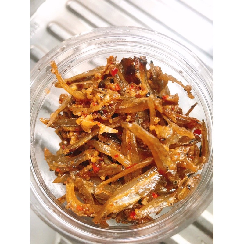 Khô cá cơm rim giòn rụp rụp