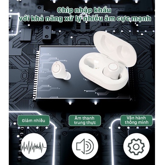 Máy Trợ Thính, Máy Trợ Thính Cho Người Già, Tai Nghe Trợ Thính Siêu Nhỏ, Máy Trợ Thính Không Dây Goodmi GM-305